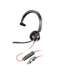 HP Poly Blackwire 3310 UC USB-C/A