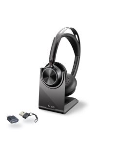 HP Poly Voyager Focus 2 UC USB-C/A mit Headset Ladestation